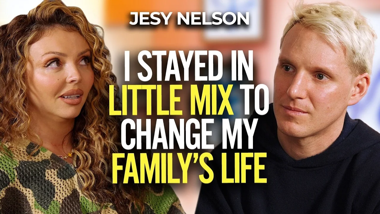 Jesy Nelson speaking during the Great Company podcast